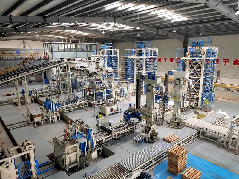 QFT9-16 Vibration Forming Block Machine